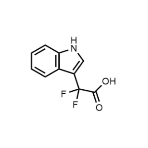 2,2-Difluoro-2-(1H-indol-3-yl)acetic acid|CS-1017579
