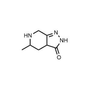 5-Methyl-2,3a,4,5,6,7-hexahydro-3H-pyrazolo[3,4-c]pyridin-3-one|CS-1017642