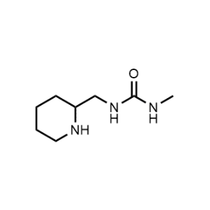 1-Methyl-3-(piperidin-2-ylmethyl)urea|CS-1017649