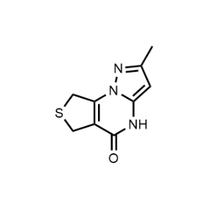 2-Methyl-6,8-dihydropyrazolo[1,5-a]thieno[3,4-E]pyrimidin-5(4H)-one|CS-1017661