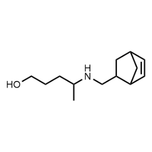 4-((Bicyclo[2.2.1]hept-5-en-2-ylmethyl)amino)pentan-1-ol|CS-1017773
