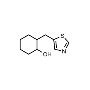 2-(Thiazol-5-ylmethyl)cyclohexan-1-ol|CS-1018089