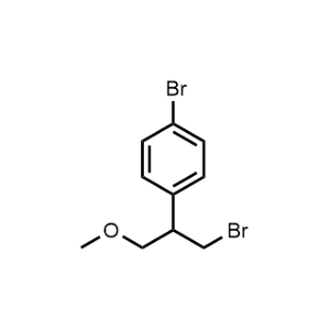 1-Bromo-4-(1-bromo-3-methoxypropan-2-yl)benzene|CS-1018268