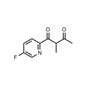 1-(5-Fluoropyridin-2-yl)-2-methylbutane-1,3-dione|CS-1018666