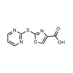 2-(Pyrimidin-2-ylthio)oxazole-4-carboxylic acid|CS-1018794