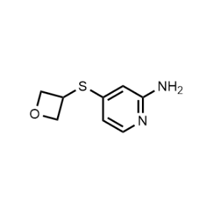 4-(Oxetan-3-ylthio)pyridin-2-amine|CS-1018800