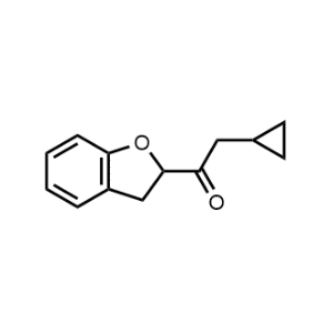 2-Cyclopropyl-1-(2,3-dihydrobenzofuran-2-yl)ethan-1-one|CS-1018898