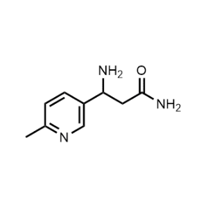 3-Amino-3-(6-methylpyridin-3-yl)propanamide|CS-1018918