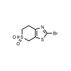 2-Bromo-6,7-dihydro-4H-thiopyrano[4,3-d]thiazole 5,5-dioxide|CS-1018954