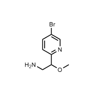 2-(5-Bromopyridin-2-yl)-2-methoxyethan-1-amine|CS-1019073