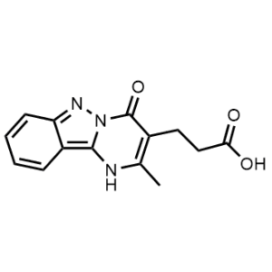 3-(2-Methyl-4-oxo-1,4-dihydropyrimido[1,2-b]indazol-3-yl)propanoic acid|CS-1019328