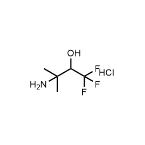 3-Amino-1,1,1-trifluoro-3-methylbutan-2-ol hydrochloride|CS-1019378