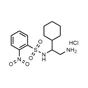 N-(2-Amino-1-cyclohexylethyl)-2-nitrobenzenesulfonamide hydrochloride|CS-1019384