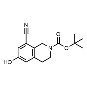 Tert-butyl 8-cyano-6-hydroxy-3,4-dihydroisoquinoline-2(1H)-carboxylate|CS-1019421