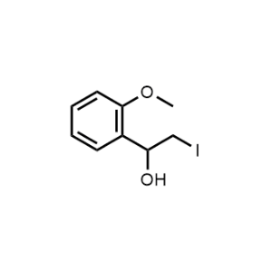 2-Iodo-1-(2-methoxyphenyl)ethan-1-ol|CS-1019630