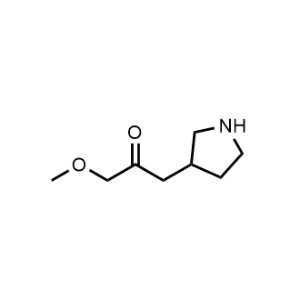 1-Methoxy-3-(pyrrolidin-3-yl)propan-2-one|CS-1019770