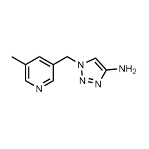 1-((5-Methylpyridin-3-yl)methyl)-1H-1,2,3-triazol-4-amine|CS-1019866