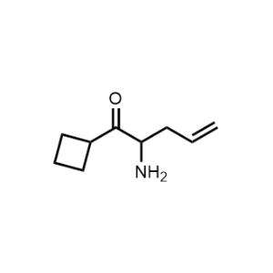 2-Amino-1-cyclobutylpent-4-en-1-one|CS-1019892