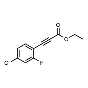 Ethyl 3-(4-chloro-2-fluorophenyl)propiolate|CS-1019918