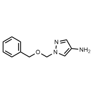 1-((Benzyloxy)methyl)-1H-pyrazol-4-amine|CS-1019995