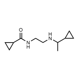 N-(2-((1-Cyclopropylethyl)amino)ethyl)cyclopropanecarboxamide|CS-1020020