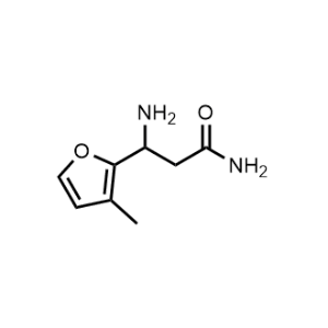 3-Amino-3-(3-methylfuran-2-yl)propanamide|CS-1020086