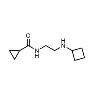 N-(2-(Cyclobutylamino)ethyl)cyclopropanecarboxamide|CS-1020139