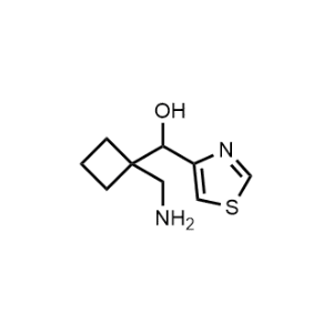 (1-(Aminomethyl)cyclobutyl)(thiazol-4-yl)methanol|CS-1020140