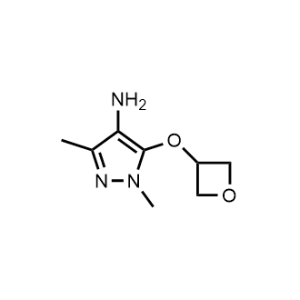 1,3-Dimethyl-5-(oxetan-3-yloxy)-1H-pyrazol-4-amine|CS-1020342
