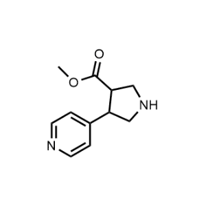 Methyl 4-(pyridin-4-yl)pyrrolidine-3-carboxylate|CS-1020526
