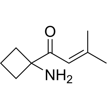 1-(1-Aminocyclobutyl)-3-methylbut-2-en-1-one|CS-1020614