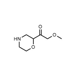 2-Methoxy-1-(morpholin-2-yl)ethan-1-one|CS-1020712