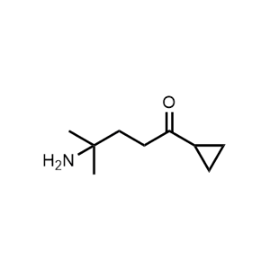 4-Amino-1-cyclopropyl-4-methylpentan-1-one|CS-1020724