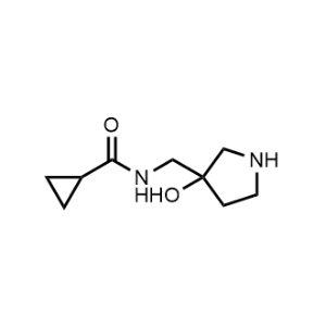 N-((3-Hydroxypyrrolidin-3-yl)methyl)cyclopropanecarboxamide|CS-1020780