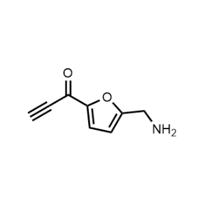 1-(5-(Aminomethyl)furan-2-yl)prop-2-yn-1-one|CS-1020819