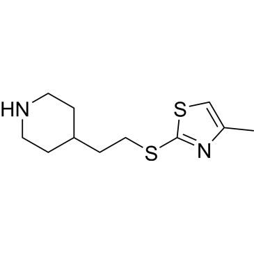 4-Methyl-2-((2-(piperidin-4-yl)ethyl)thio)thiazole|CS-1020830
