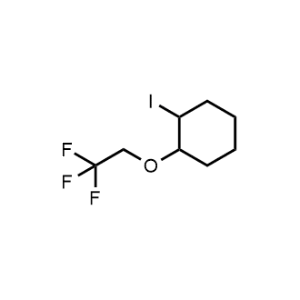 1-Iodo-2-(2,2,2-trifluoroethoxy)cyclohexane|CS-1020851
