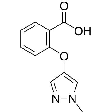 2-((1-Methyl-1H-pyrazol-4-yl)oxy)benzoic acid|CS-1020886