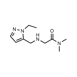 2-(((1-Ethyl-1H-pyrazol-5-yl)methyl)amino)-N,N-dimethylacetamide|CS-1021028