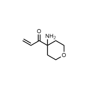 1-(4-Aminotetrahydro-2H-pyran-4-yl)prop-2-en-1-one|CS-1021224