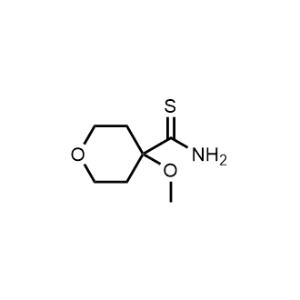 4-Methoxytetrahydro-2H-pyran-4-carbothioamide|CS-1021297