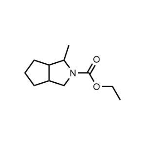 Ethyl 1-methylhexahydrocyclopenta[c]pyrrole-2(1H)-carboxylate|CS-1021361