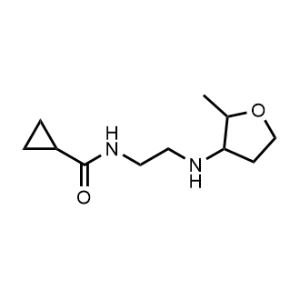 N-(2-((2-Methyltetrahydrofuran-3-yl)amino)ethyl)cyclopropanecarboxamide|CS-1021403