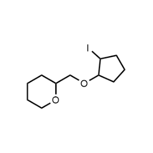 2-(((2-Iodocyclopentyl)oxy)methyl)tetrahydro-2H-pyran|CS-1021412