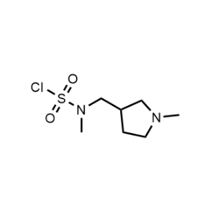 Methyl((1-methylpyrrolidin-3-yl)methyl)sulfamoyl chloride|CS-1021474