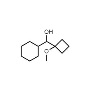 Cyclohexyl(1-methoxycyclobutyl)methanol|CS-1021475