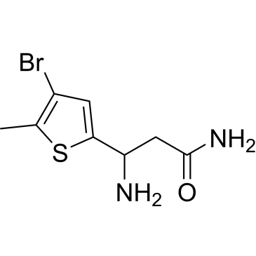 3-Amino-3-(4-bromo-5-methylthiophen-2-yl)propanamide|CS-1021476