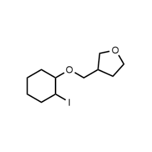 3-(((2-Iodocyclohexyl)oxy)methyl)tetrahydrofuran|CS-1021587