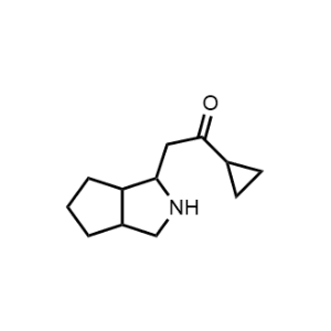 1-Cyclopropyl-2-(octahydrocyclopenta[c]pyrrol-1-yl)ethan-1-one|CS-1021638