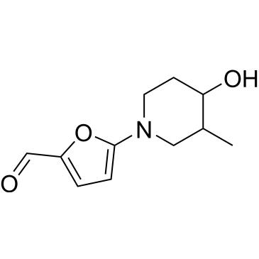 5-(4-Hydroxy-3-methylpiperidin-1-yl)furan-2-carbaldehyde|CS-1021828
